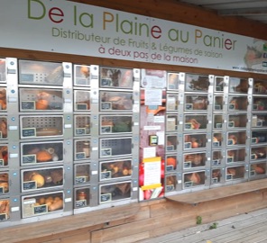 Distributeur automatique de fruits et légumes